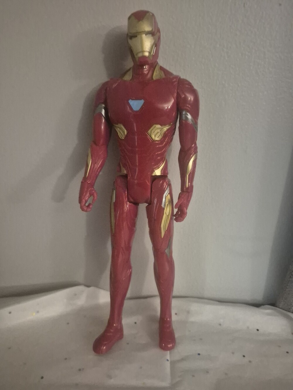 Marvel Red and Gold Armored Action Figure